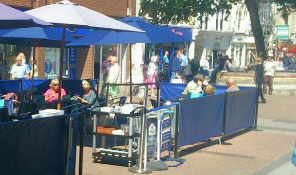 Alfresco dining season Is officially open on the high St 😊 nice to be back outside ! <a href="/tauntonmarket/">@Tauntonmarket</a> <a href="/moreTaunton/">More Taunton</a> RT