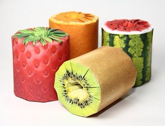 V3SDesign's tweet image. Papel higiênico com cheirinho de fruta!