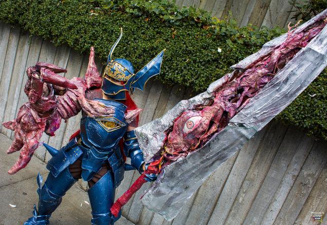 MarsGaming_'s tweet photo. Los mejores Cosplay de #SakuraCon2015. Este Nightmare de #SoulCalibur se sale! http://t.co/DuktW26mgq http://t.co/VglD18mnGe