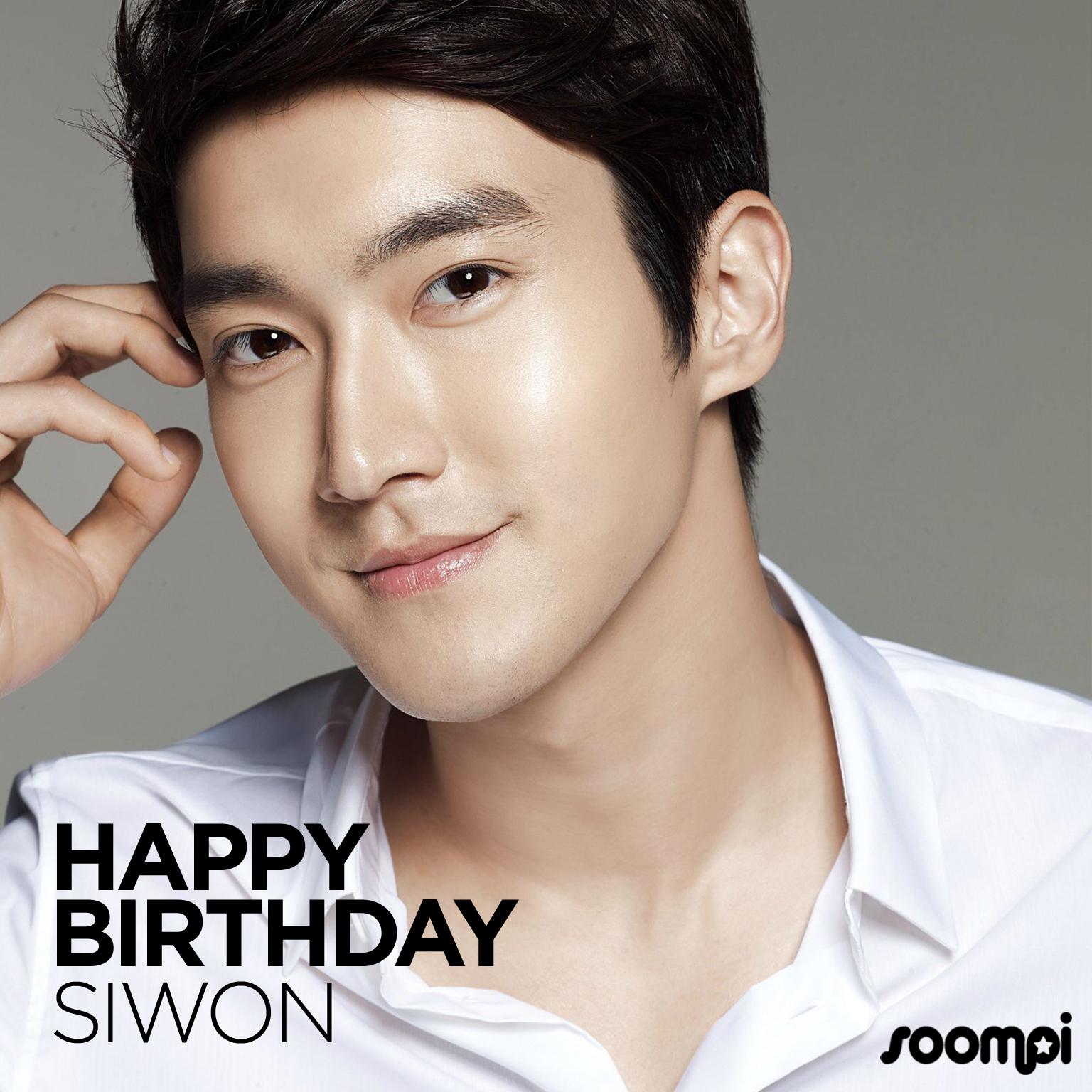 Happy Birthday too Choi Siwon baik Rpnya maupun Rlnyaa    