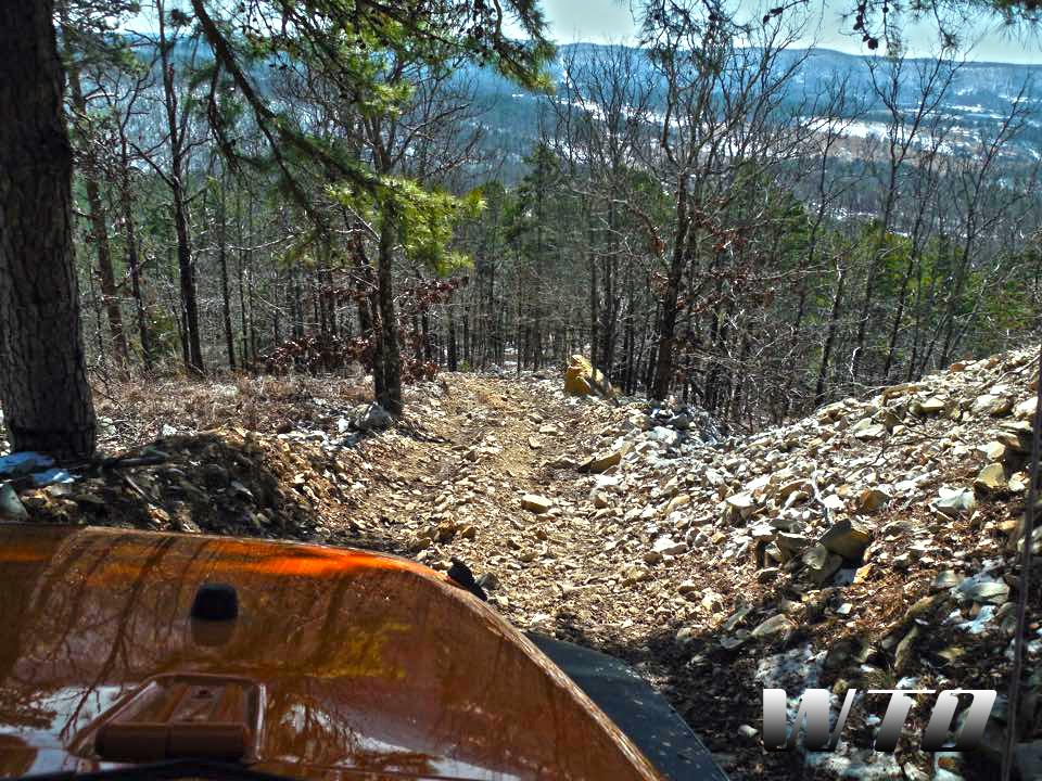WestTNOffroad's tweet photo. The Famous Brashole jeep coming down rubicon ridge! http://t.co/UjNyYAAyBj