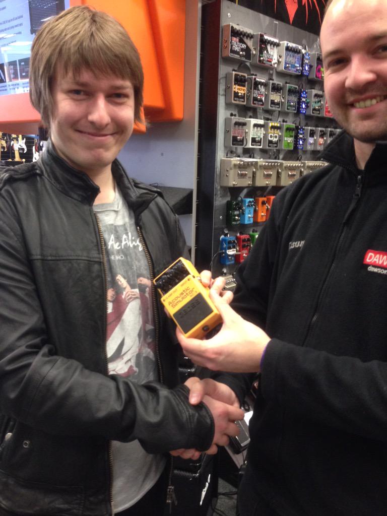 Swish_licks's tweet photo. Mr Lyons will have the best of both worlds with #AC3 thanks to #BossEasterEggs @THEBOSSUK @dawsonsmusic #liverpool http://t.co/gIOpOnk3FR