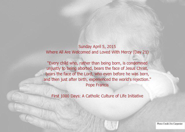 CatoMatt's tweet photo. Where all are welcomed &amp; loved with #Mercy - Day 21 #1st1000d http://t.co/0H6bJnzAYI … http://t.co/X385wDP7p9