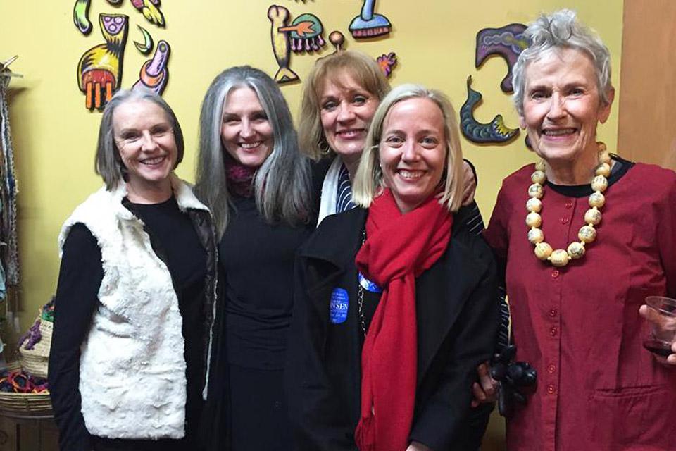 vote4bethjensen's tweet photo. In honor of former artist Maryruth Ginn, the City of Peoria will be naming the intersection of Main S &amp; Flora Ave. http://t.co/aS6ZmBPH4C