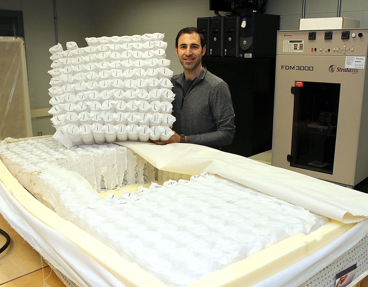 StClairCollege's tweet photo. College Researchers Creating Innovative Mattress to Reduce Bedsores. Read full story here: http://t.co/2vXre0FOMX http://t.co/DNPJmzenm9