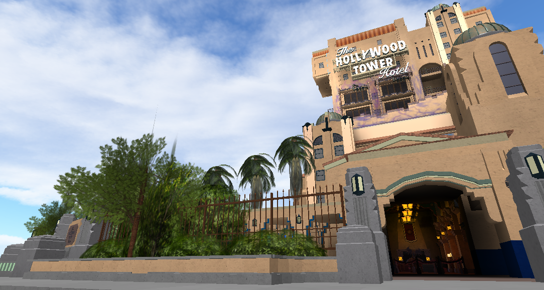 Blue Sky Cellar Devs On Twitter Here S A Nice Look At The Progress Going On Roblox Tower Of Terror We Have A Projected Opening For May Http T Co Drprqorty3 - hollywood tower hotel roblox