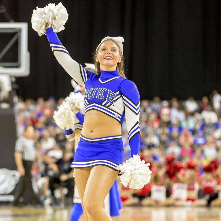 ZTAFraternity's tweet photo. Ready for the big game? We know one Zeta who will do her part to cheer Duke on to victory! Look for Kayla tonight! http://t.co/21kFuv9ALR