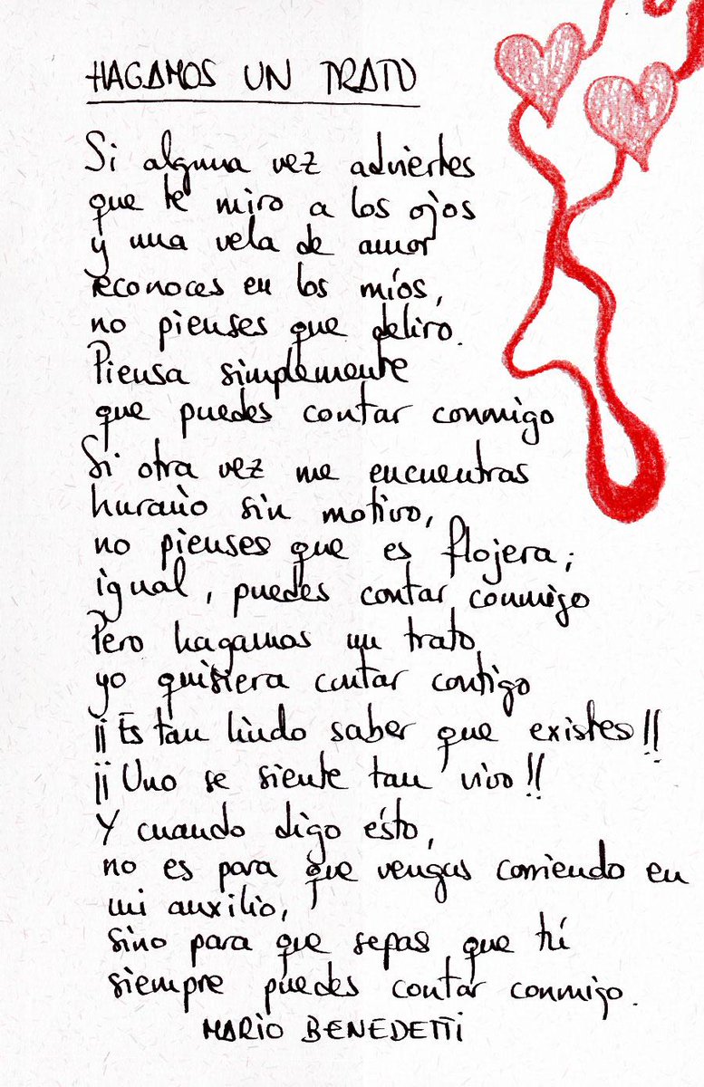 Compañera usted sabe puede contar conmigo, no hasta dos o hasta diez, sino contar conmigo...