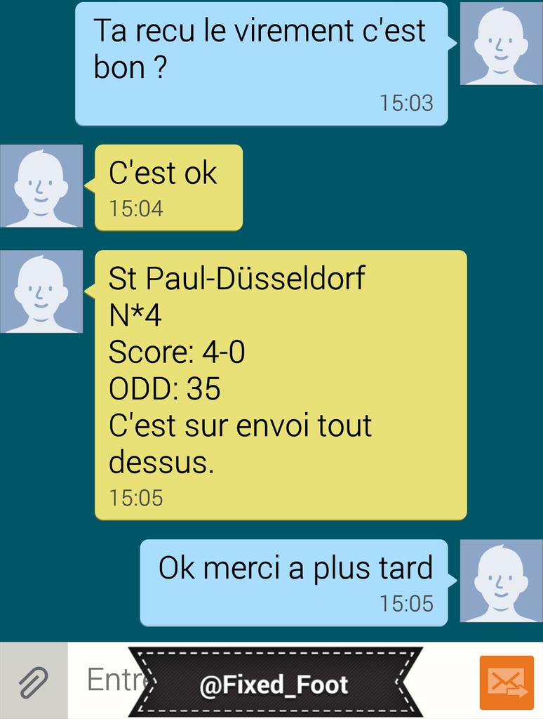 Fixed_Foot's tweet image. On a encaisser ce soir aha bravo au clients !! Cote de 35!