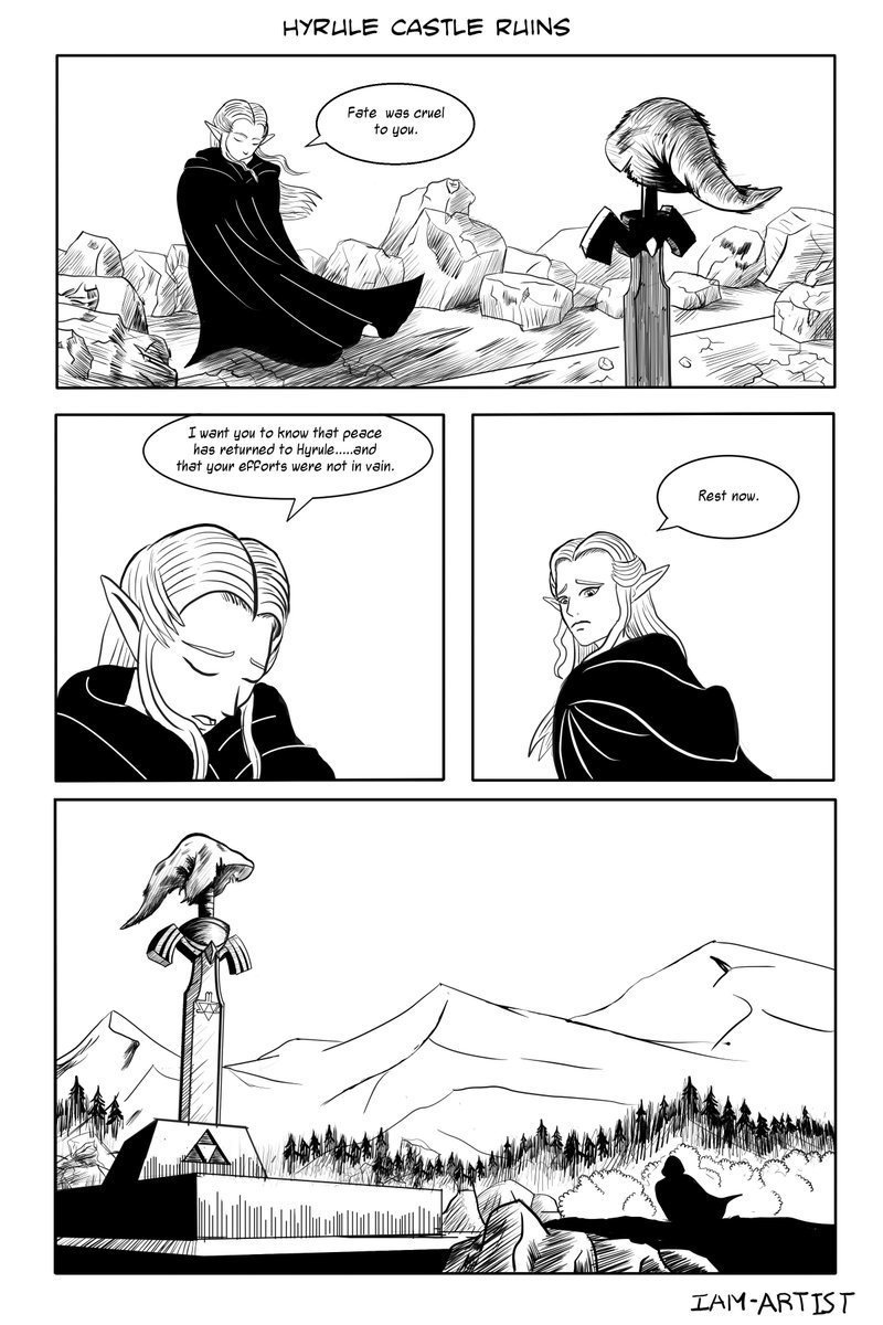 TurtleShell813's tweet photo. Made a #LegendofZelda comic based on the #DownfallTimeline. http://t.co/njfv60R9SX