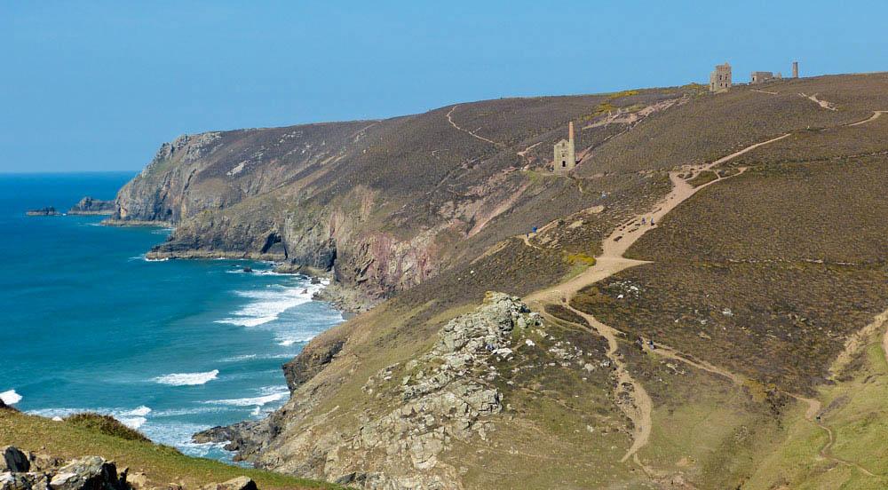 Lovely afternoon walk from St Agnes to Portreath #cornwall #coast #aggie #portreath #chapelporth #walk