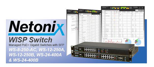 Streakwave's tweet image. Streakwave is pleased to welcome #Netonix.  PoE switches - variety of voltages &amp;amp; configs. streakwave.com/product-netoni…