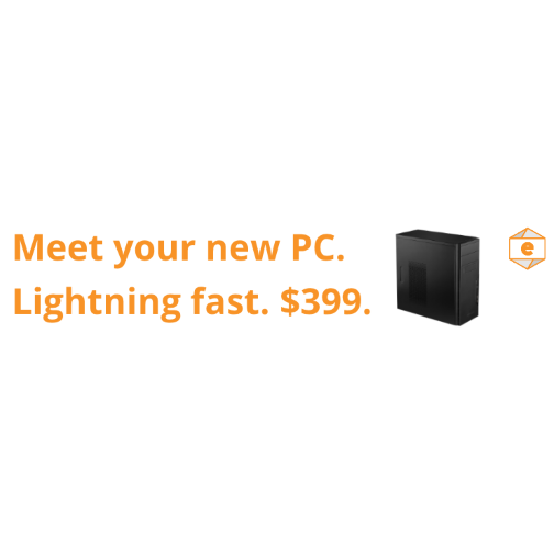 EvotecIT's tweet photo. Introducing the Evotec $399 Office PC. Fast performance, easy on your IT budget. #SMB 
http://t.co/qNwB5IUpn0 http://t.co/b9IOCZmK1I