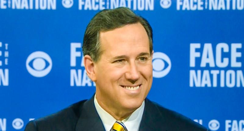 Hatewatch's tweet photo. Rick Santorum quotes Fred Phelps ‘God Hates Fags’ slogan while defending Indiana anti-LGBT law http://t.co/XuaJjyUVyw http://t.co/cnh2zDfw9S