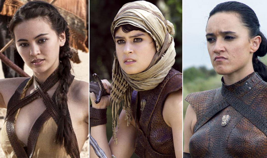 nypost's tweet image. Meet the newest badass beauties of @GameOfThrones nyp.st/19XZyuO