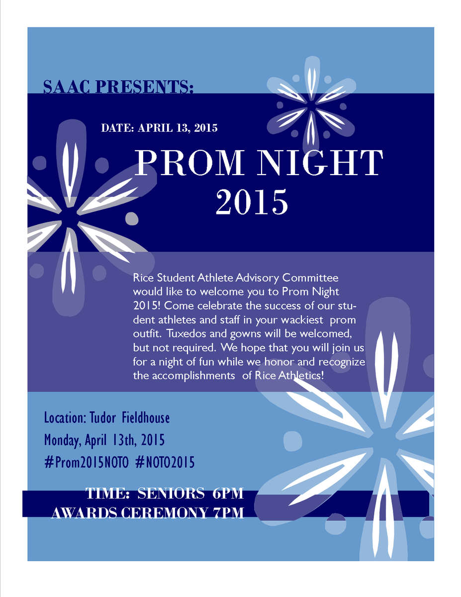 The One Week Countdown BEGINS! #Prom2015NOTO #NOTO2015