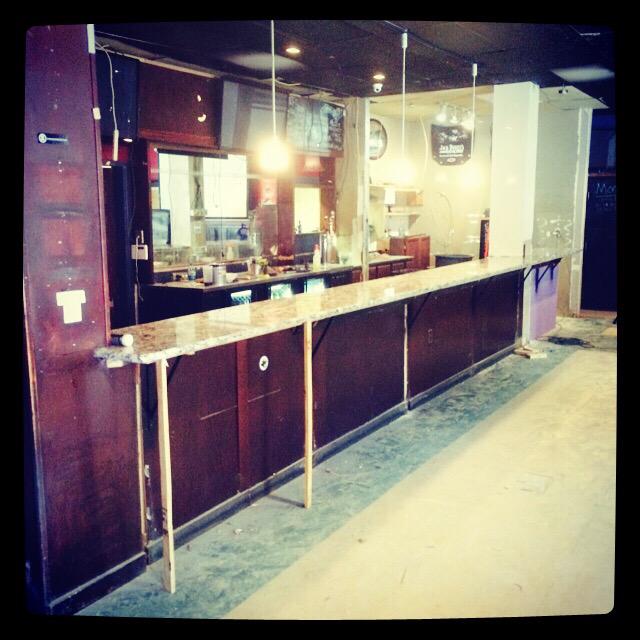 The new bar is in @thelocalcharlotte #dowork #professionalgrade #toolsofthetrade #useyourhands