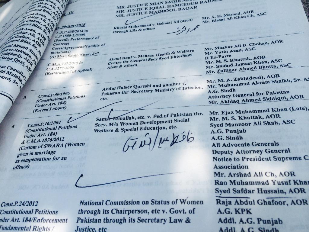 SamarMinallahKh's tweet photo. It's been a decade since petition against Swara, Vani.Sang Chatti marriages was filed. #StopSwara #ChildMarriage #SC http://t.co/EtLMY0xpVe