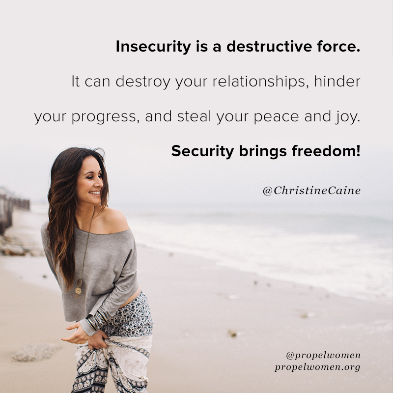 PropelWomen's tweet photo. When we are rooted and grounded in Christ’s love for us, He dwells in our hearts and our security is in Him. http://t.co/kpnvPklCi2