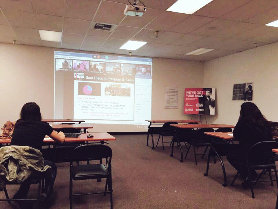 billhodac's tweet photo. Hello to our new @myamtel employees in the Bay Area! @BayTopFlight #NEO2015 http://t.co/CaEQfHI0mH