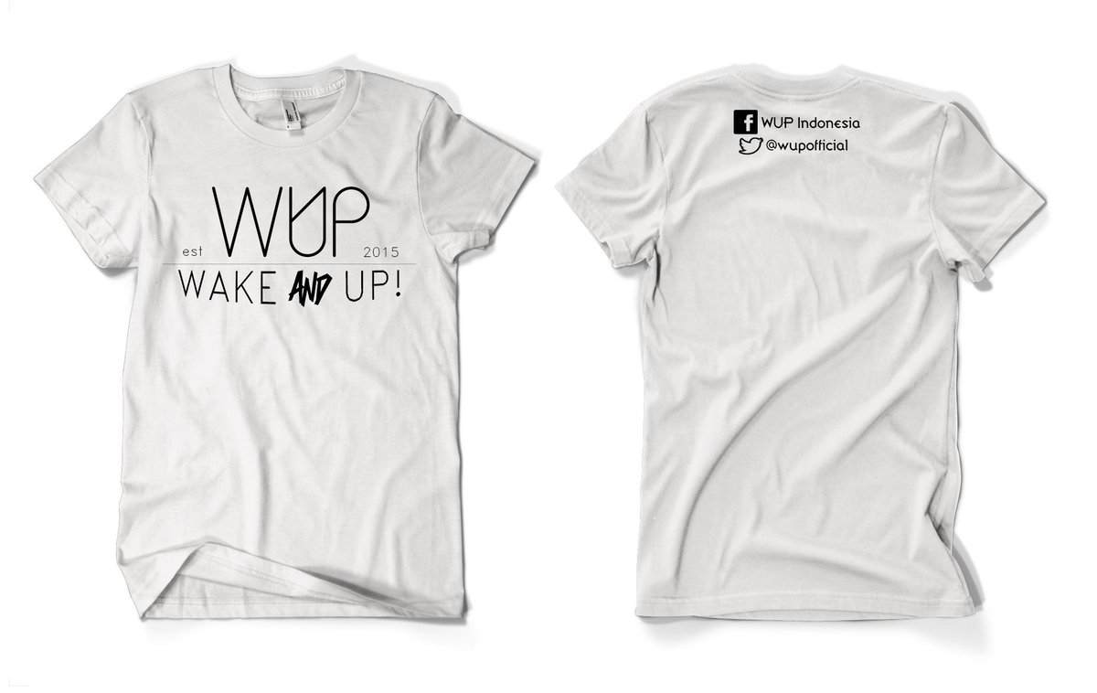 wupofficial's tweet photo. Wanna this ?

#bandung #tshirt http://t.co/8s1nL01Wpf