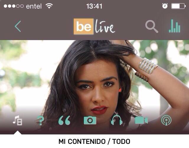 domigallego's tweet photo. No se olviden de descargar #BeliveApp los espero!! http://t.co/7Gvp3CpbW8