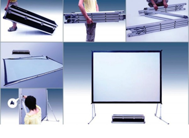 BestVisionTR's tweet image. #FastFold Projeksiyon perdesi ile sunumlarınız artık çok kolay! #BestVision #ProjeksiyonPerdesi #projectionscreen