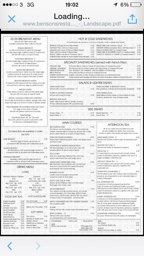 Bensons Eatery (BensonsEat) Twitter