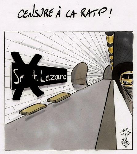 simpleabonne's tweet photo. Le billet d'@alexvizorek ce matin dans la ligne du dessin de Chrib d'hier http://t.co/OhL3E1t6bw http://t.co/ExppD6ZBcF #RATPgate