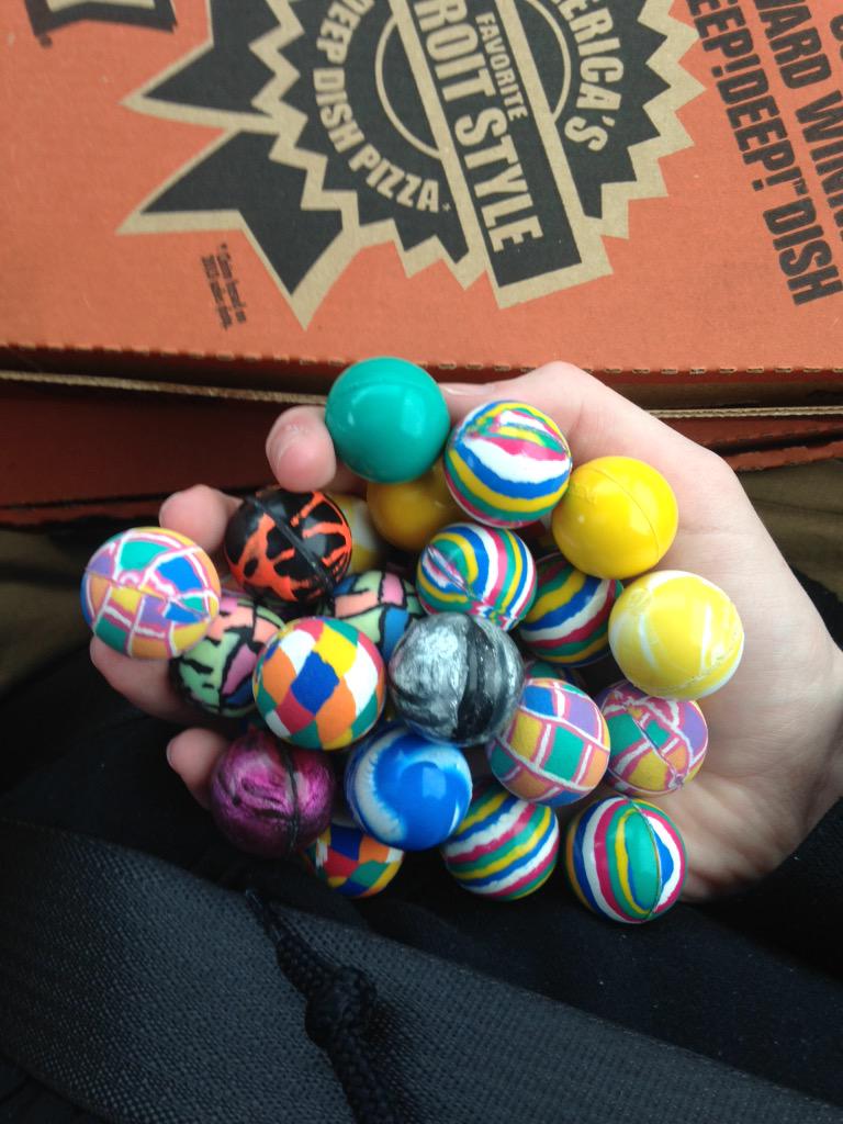 little bouncy balls