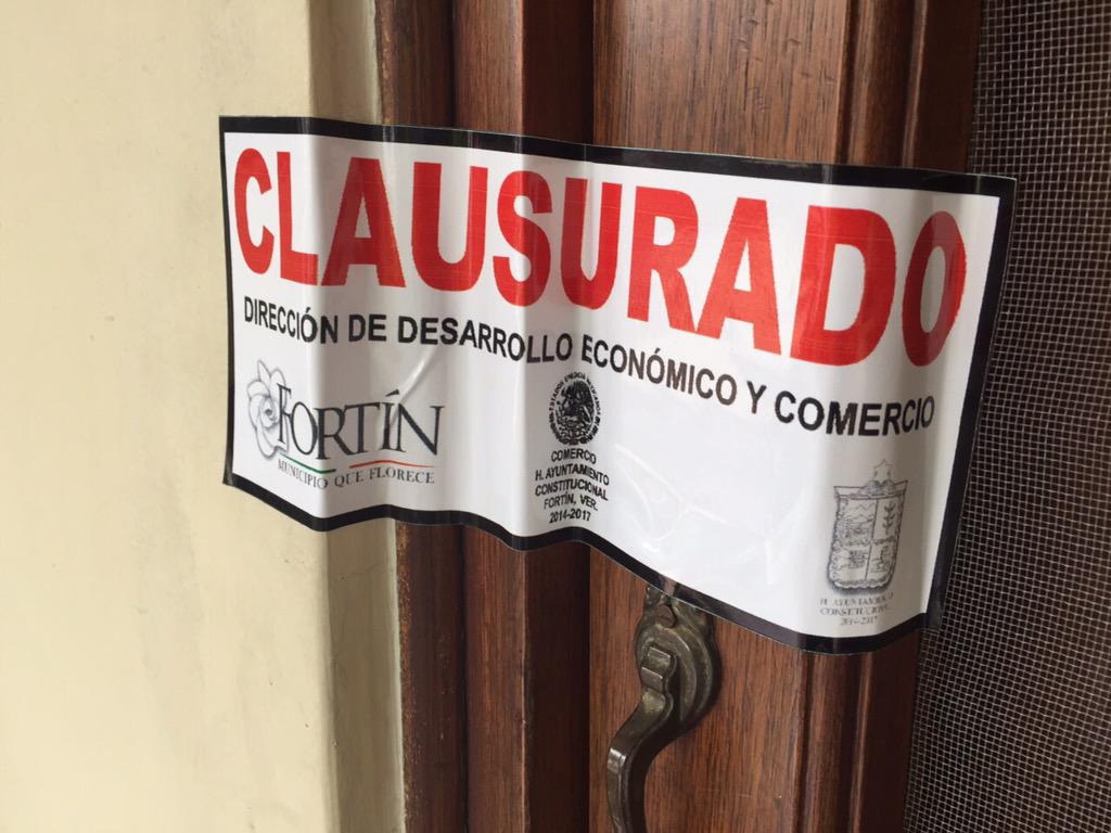YoAmoVeracruz's tweet photo. RT @posadaloma: Ayuntamiento de Fortín clausura Hotel con mayor tradición en plenas vacaciones @daliaperezc http://t.co/mhbJ6vVQ0F