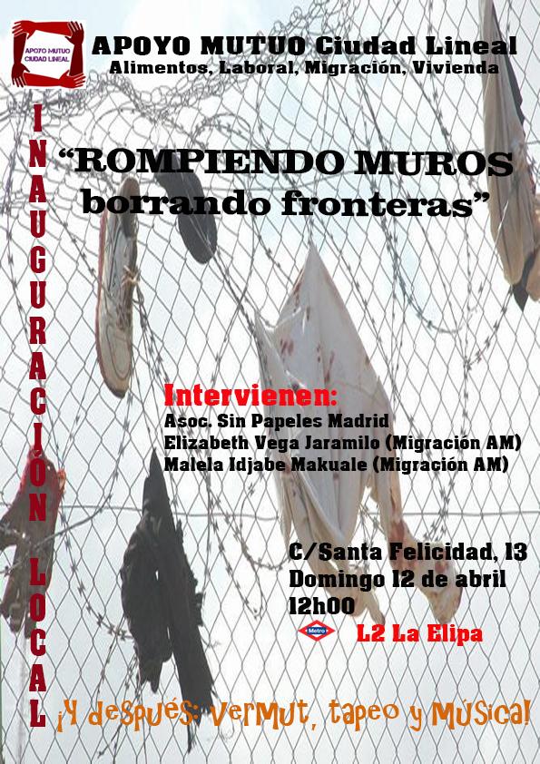 Inquilinato_CL's tweet image. Migración, vivienda, despensa solidaria, etc... Y ahora además inauguramos local propio en Sta. Felicidad, 13.