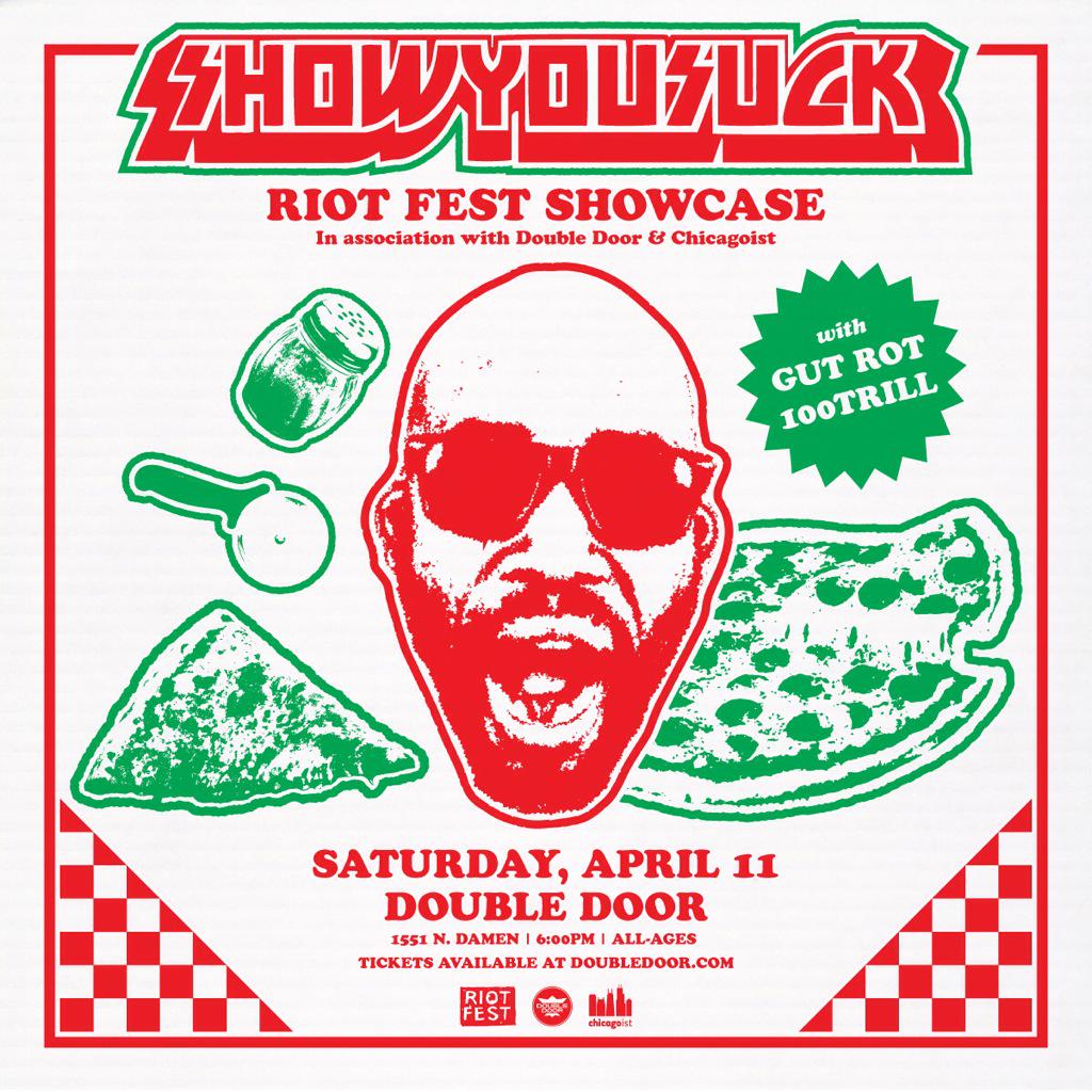 ShowYouSuck's tweet photo. I NEED ALL FRIENDS AND FAMILY TO POST THE LINK AND FLYER! (COP A TICKET WHILE YOUR AT IT HAHA) http://t.co/LfE9vOIAko http://t.co/YVCG9h6vu8