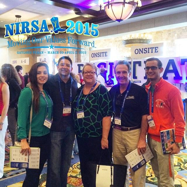 NIRSAlive's tweet photo. Take a look at the Herbert Wellness Center's (@UMiamiWellness) experience at #NIRSA2015! http://t.co/ADs8uhC9Tv http://t.co/N7e34A0C9m
