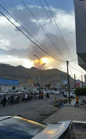 عاجل# عاصفه الحزم
قصف صنعاء  الان