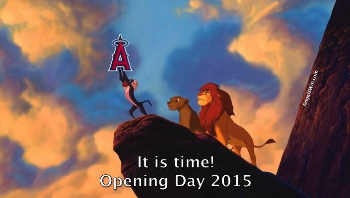 SergioToscano6's tweet photo. Opening Day..... Whoooo!!!! #Angels #Trout @Angels @Trouty20 http://t.co/24sBPJmaRS