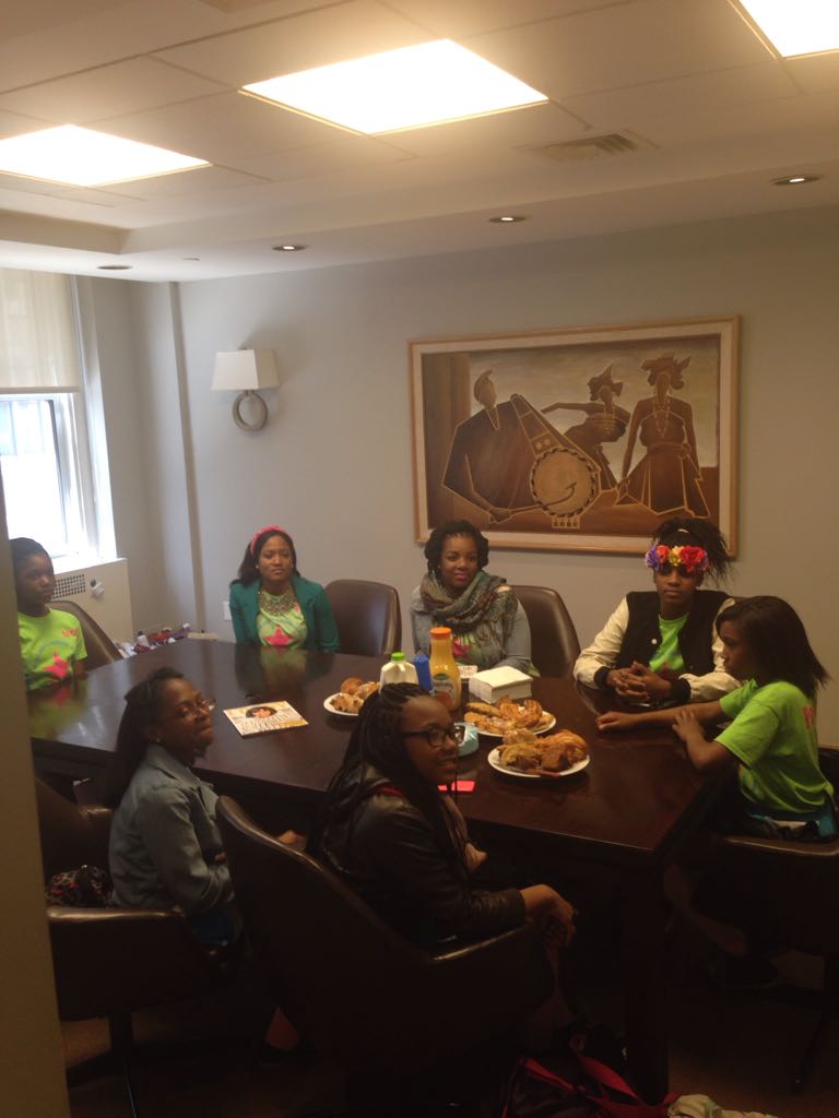 doubledutchFL's tweet photo. ".@EBONYMag: We have the stars of @lifetimetv new series  "Jump!", members of #FLDD in our NYC offices! http://t.co/i3HCG2vIvK"