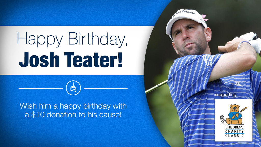 Happy Birthday Wish him a happy birthday with a $10 donation to his cause.  