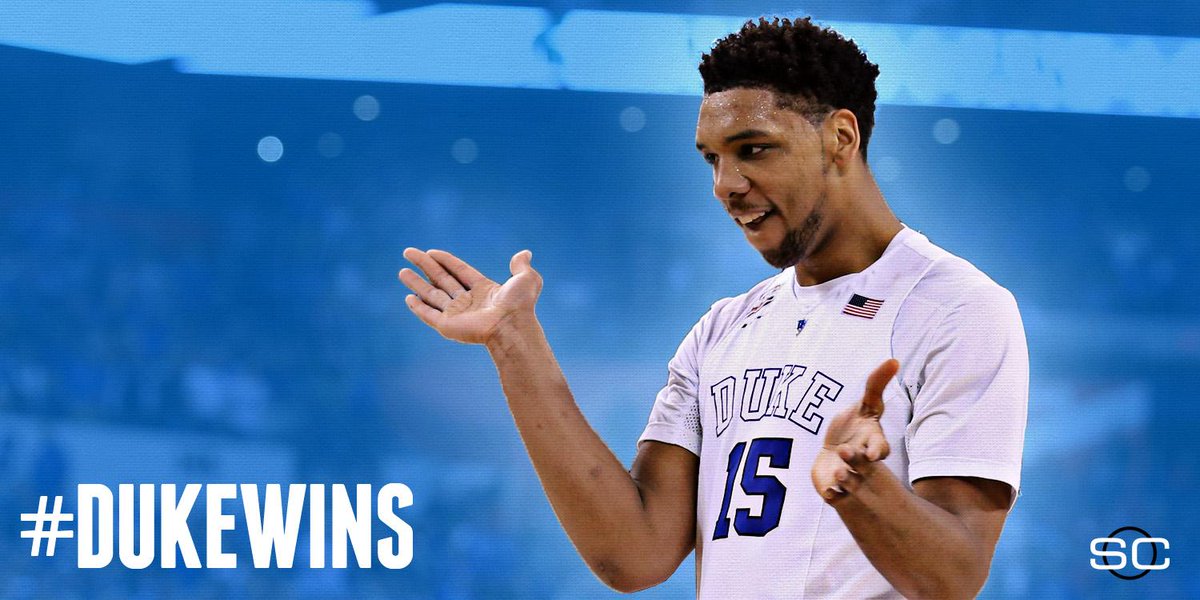 RT if you think #DukeWins the national title tonight. Results revealed on 6 ET SC.
