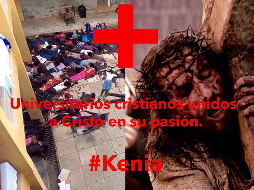 epg_epalomoguio's tweet photo. #CristianosPerseguidos, sus vidas también valen, #JeSuisKenyan 
Basta de silencios cobardes frente a tantos crímenes http://t.co/wVm7juzFKg