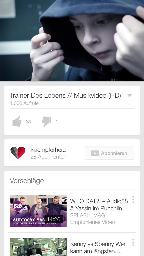 kaempferhz's tweet photo. 1K geknackt. Danke! #kherzep #TDL http://t.co/MRFCoGTUXo http://t.co/MbHTHByufq