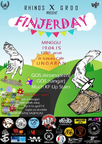 #jogja <a href="/GrooIndonesia/">Groo!! </a> 19/4/15 10.00 FinjerDay | a fingerboard competition di susuku cafe #ungaran Jateng