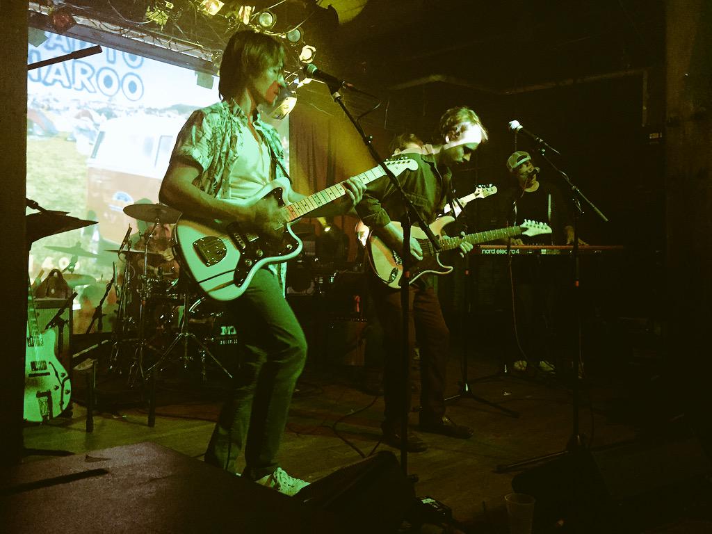 mercylounge's tweet photo. .@DeepFriedFive kicking off #RoadtoBonnaroo right http://t.co/p1MCwIhi8I