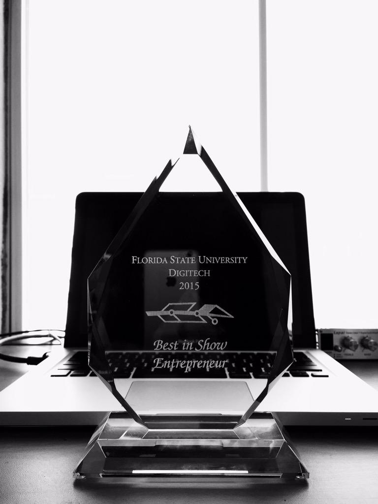 fareapp's tweet image. We won best entrepreneurs at #FSUDigitech!