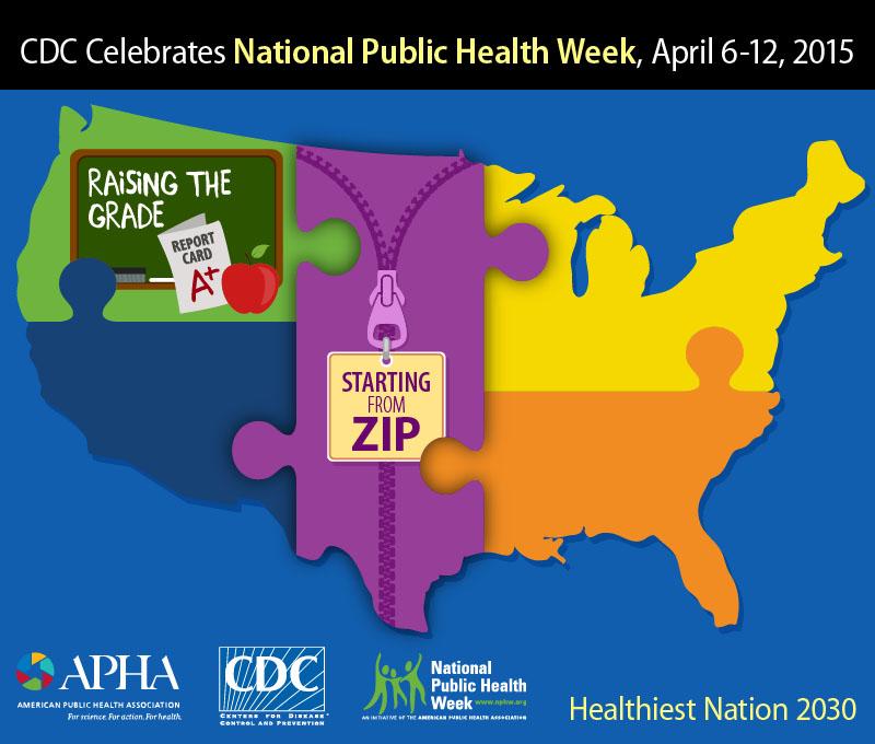CDCgov's tweet photo. Starting from Zip: CDC helps identify &amp; address health disparities to help improve equity across communities. #NPHW http://t.co/CMIZrKbvT6