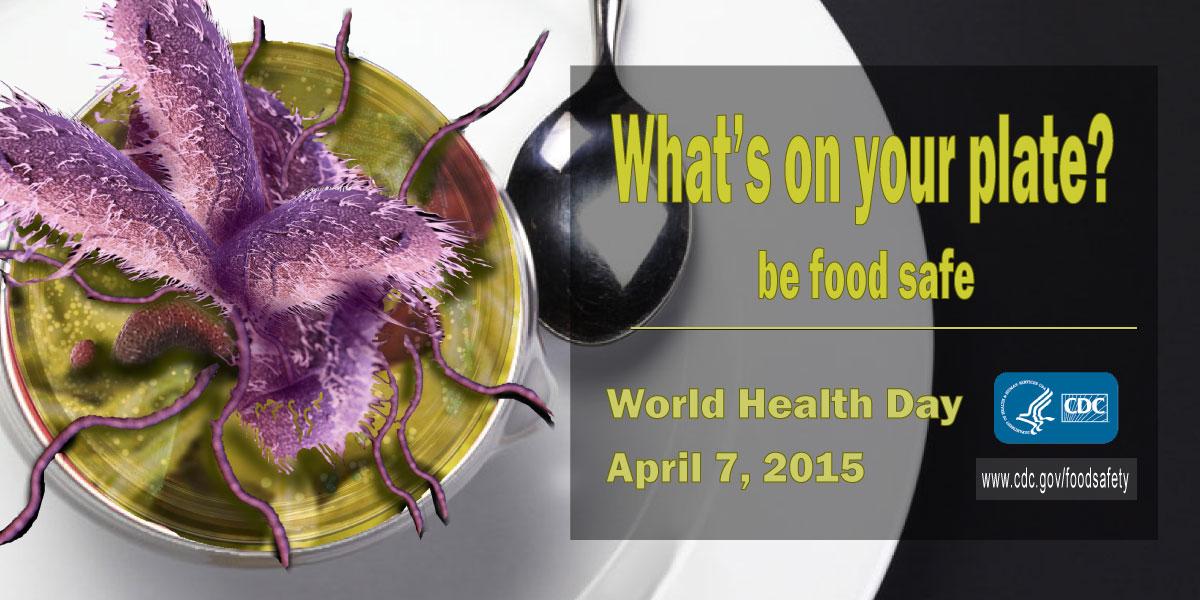 CDCgov's tweet photo. Four CDC tips to protect against food poisoning when eating out: http://t.co/pA621ZwIry #SafeFood http://t.co/abOEuDcsHK