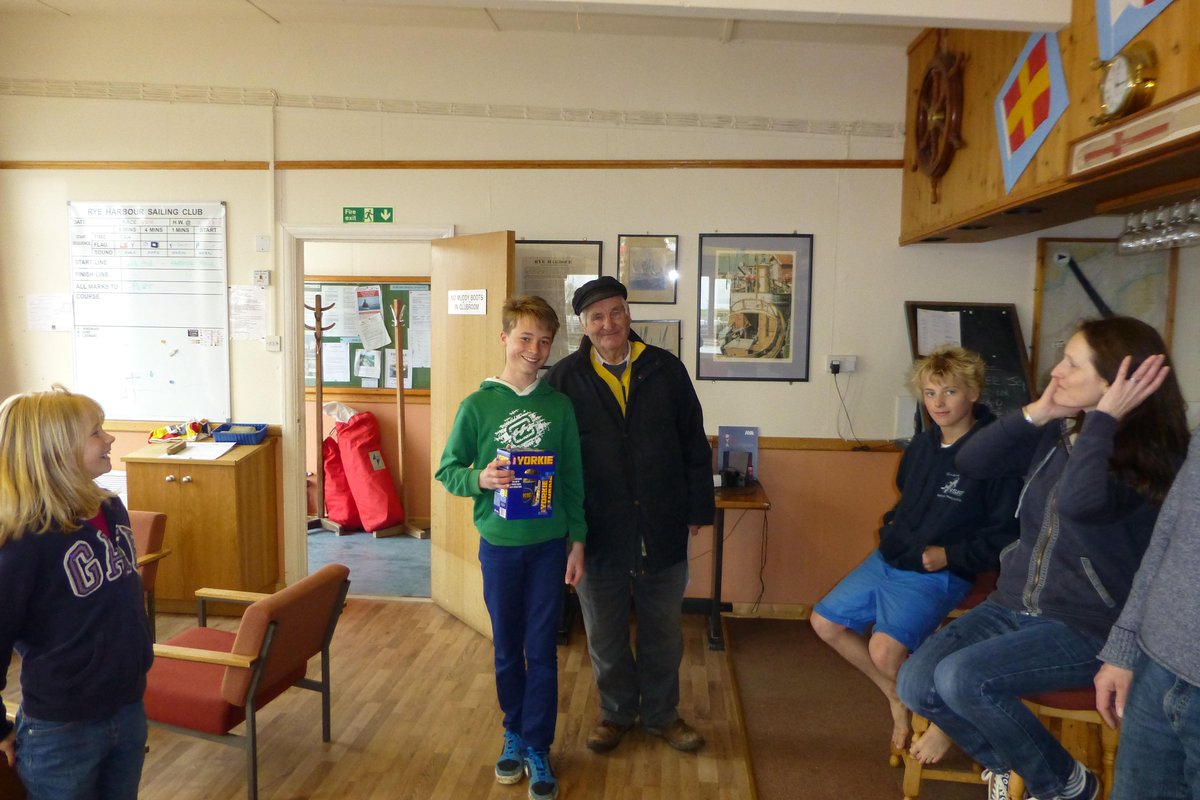 MM_RHSC's tweet photo. Carey Marsh presents Scott Wilkinson with first prize for the Easter Egg Race held today. http://t.co/7n5BG7YwDi