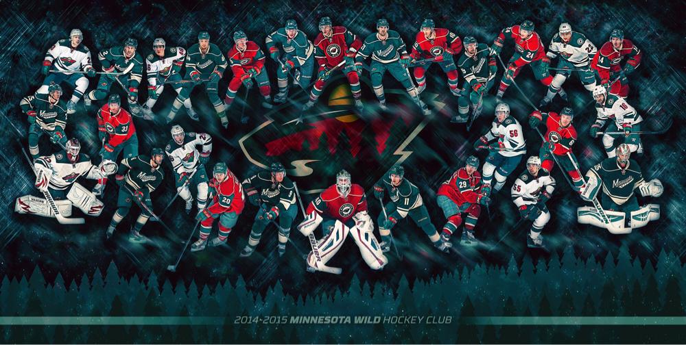 Minnesota Hockey poster