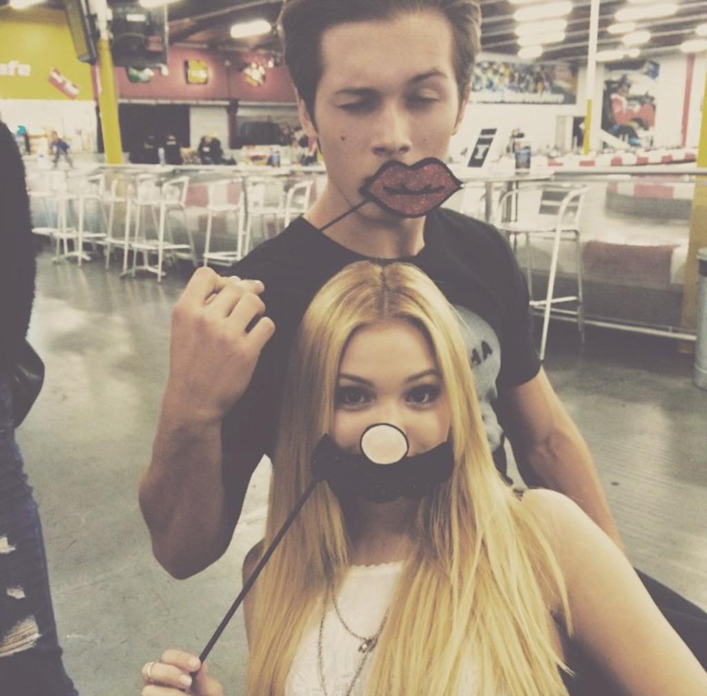 DanaWardOnline @ClevverTV Are Leo Howard and Olivia Holt dating?  #RumorPatrol, image size:1024x1008