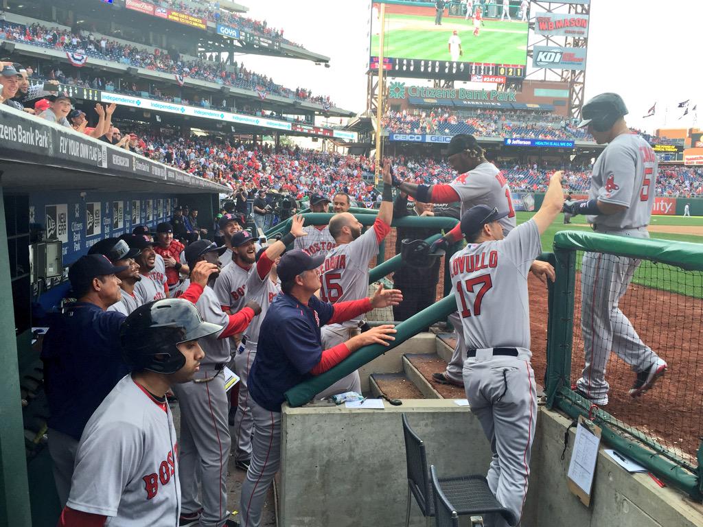 RedSox's tweet image. #GRANDSLAM @HanleyRamirez. This offense is gonna be fun to watch. 8-0 #RedSox